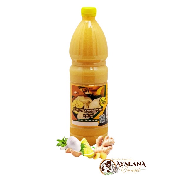 Limon Sarımsak Kürü El Yapımı Doğal 1 Lt