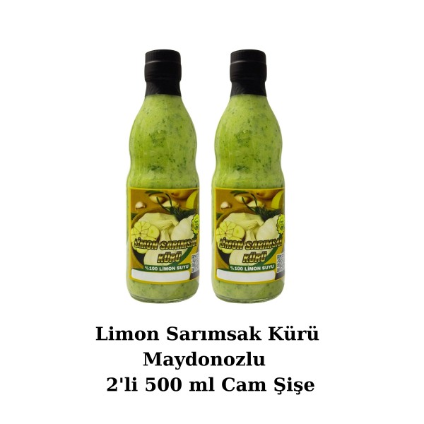 Limon Sarımsak Kürü El Yapımı Doğal 1 Lt