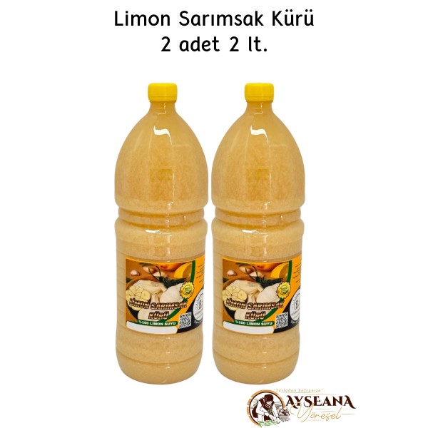 Limon Sarımsak Kürü El Yapımı Doğal 4 lt