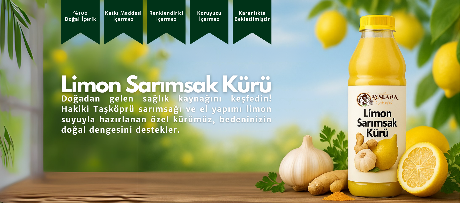 limon sarımsak kürü